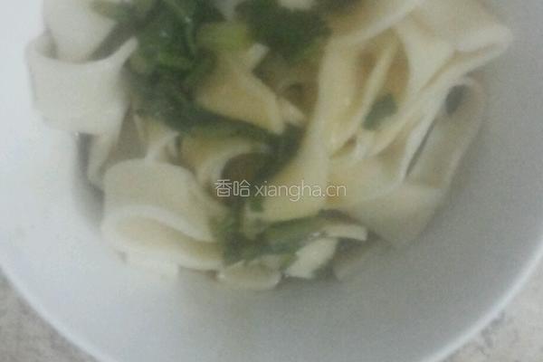 手工素凉面的做法图解3