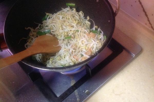炒豆芽菜的做法图解9