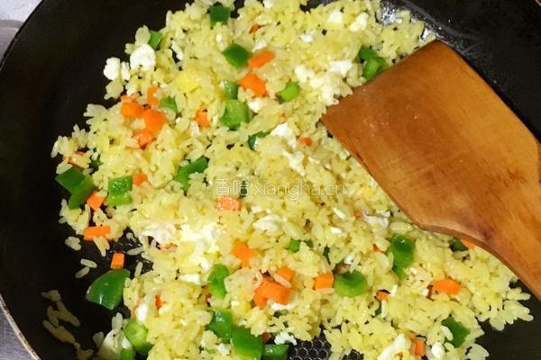 金包银炒饭的做法图解13