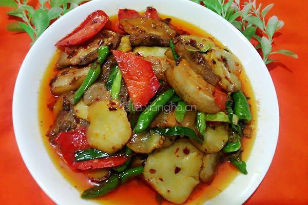 土豆回锅肉的做法图解16