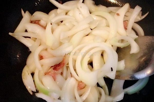 圆葱炒鸡蛋的做法图解4