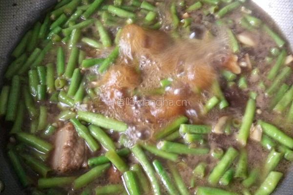 豆角炖排骨的做法图解9