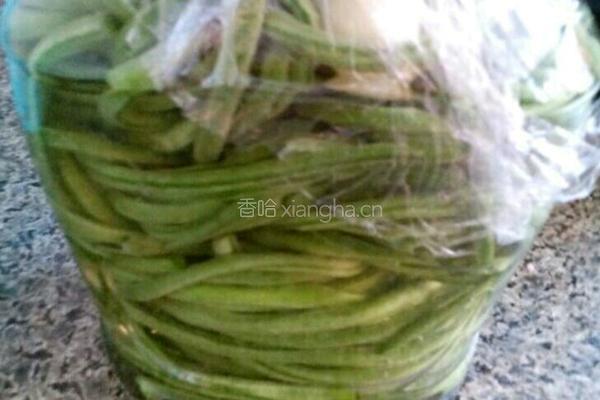 腌酸豆角的做法图解4