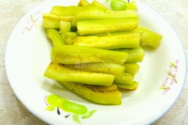 咸鱼烧茄子的做法图解6
