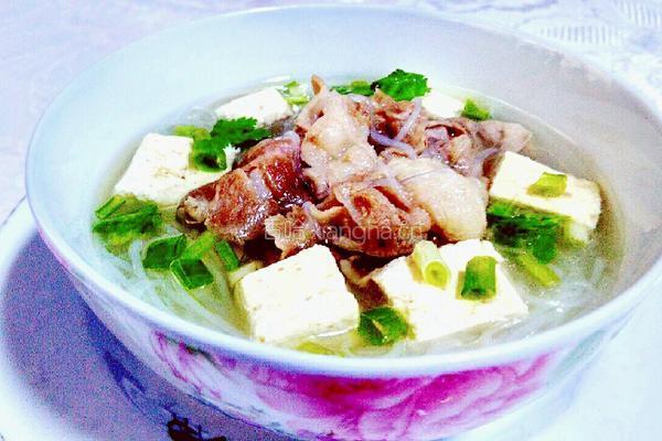羊肉粉丝汤的做法图解11