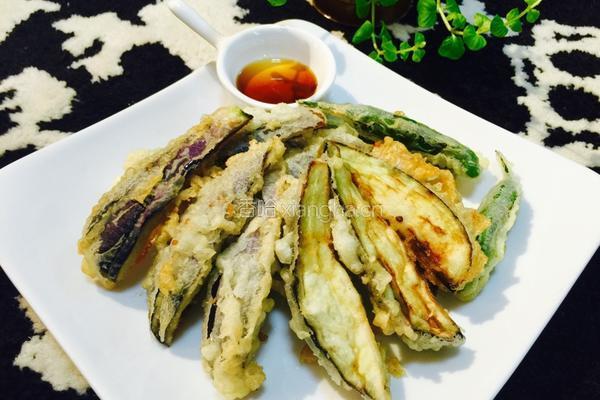 炸茄子的做法图解10