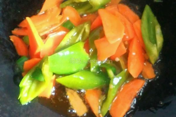 炒豆腐的做法图解6