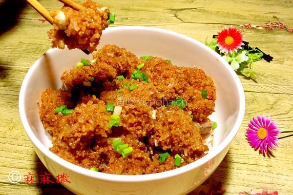 粉蒸排骨藕的做法图解15