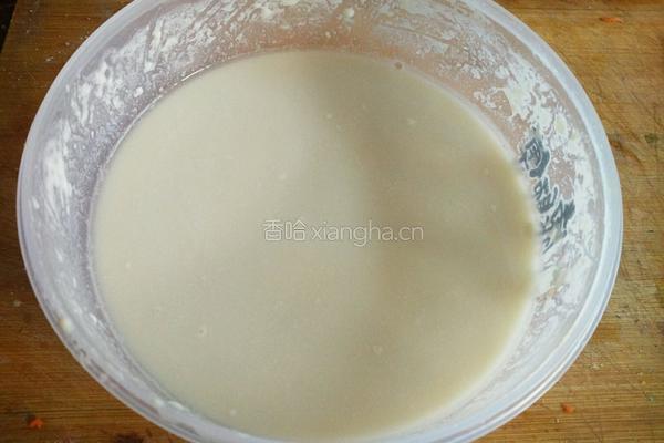 豆渣饼的做法图解4