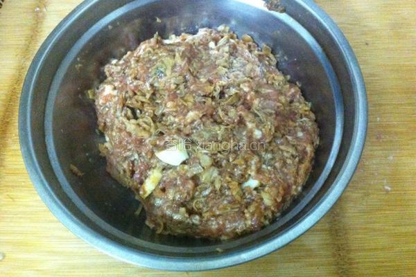 菜干蒸肉末的做法图解4