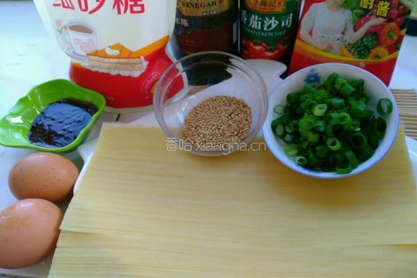 东北烤冷面的做法图解1