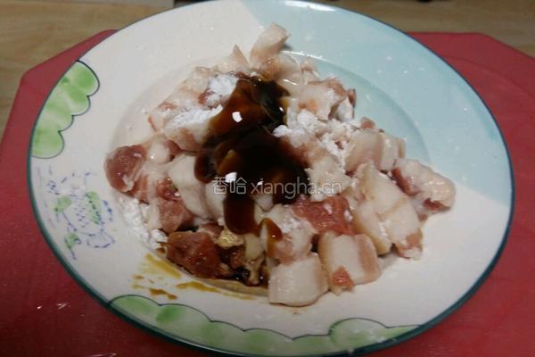 肉炒蒜苔的做法图解2