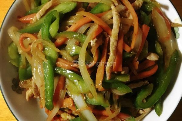蚝油三丝里脊的做法图解6