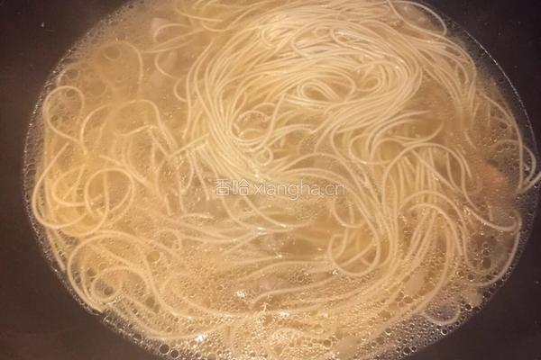 肉丝面的做法图解4