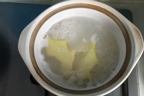 海参粥的做法图解4