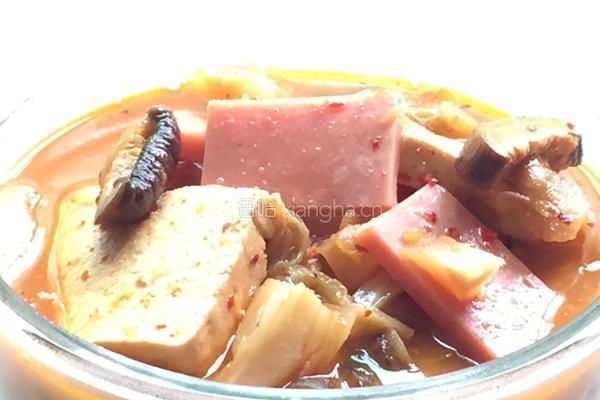 韩式泡菜豆腐汤的做法图解4