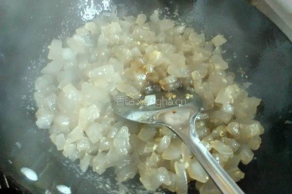 风味炒凉粉的做法图解8