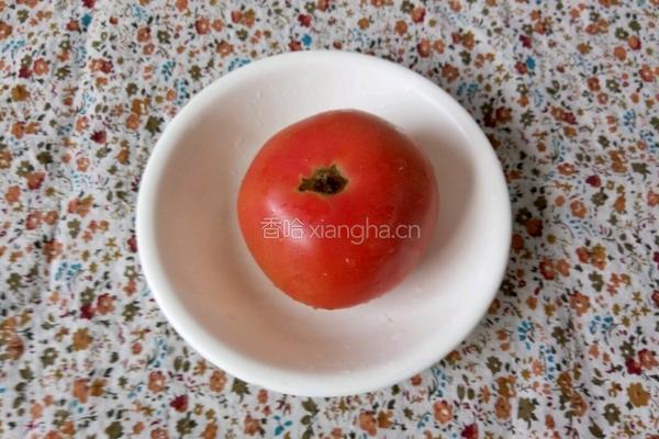 番茄鸡蛋烩饼的做法图解1