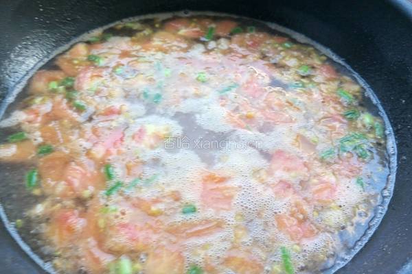 番茄鸡蛋烩饼的做法图解16