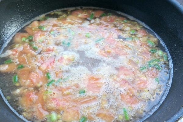 番茄鸡蛋烩饼的做法图解17