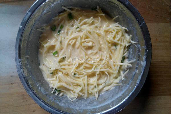 鸡蛋土豆饼的做法图解7