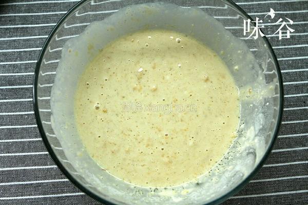 香蕉煎饼的做法图解4