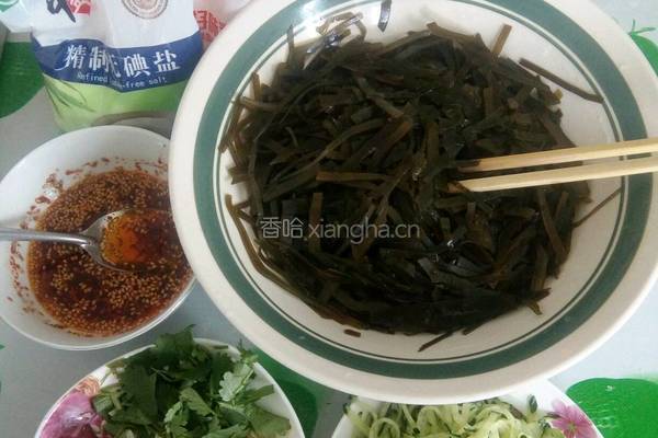 炝拌海带丝的做法图解5