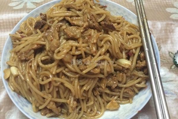 肉丝炒粉的做法图解10