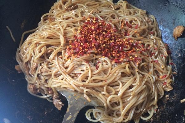 肉丝炒粉的做法图解9