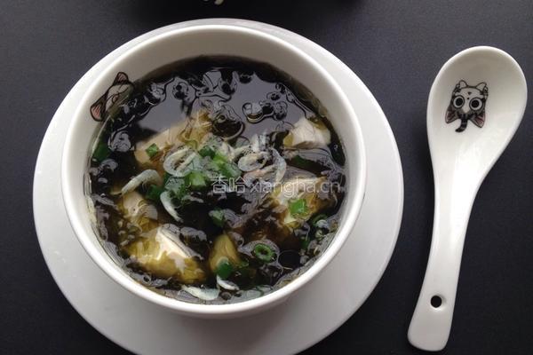 紫菜豆腐汤的做法图解6