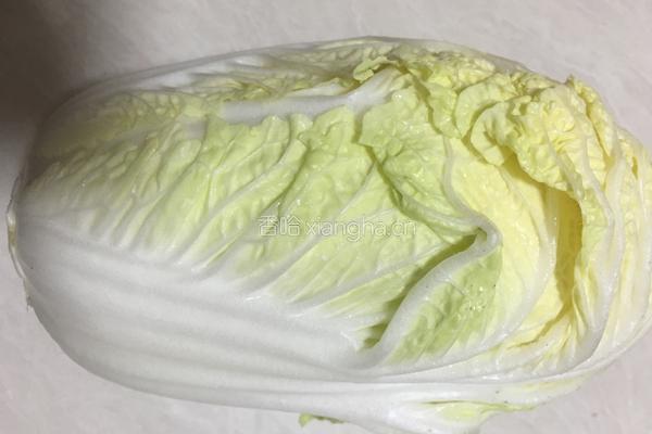 老厨白菜的做法图解1