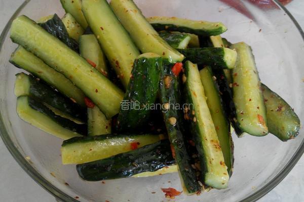 酸辣黄瓜的做法图解6