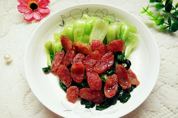 炒油菜的做法图解6
