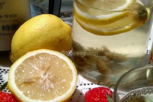 柠檬蜂蜜菊花茶的做法图解5