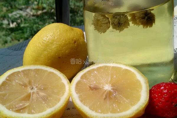 柠檬蜂蜜菊花茶的做法图解3