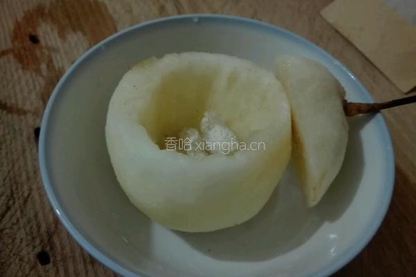 冰糖川贝炖雪梨的做法图解4