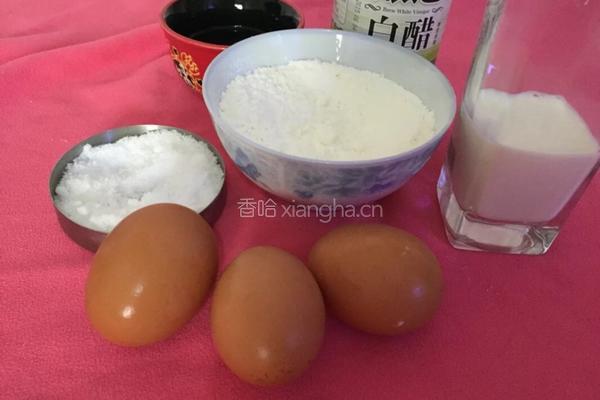电饭锅蒸蛋糕的做法图解1