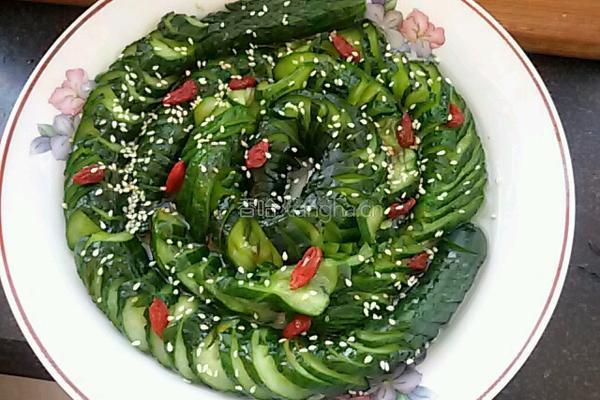 蛇皮黄瓜的做法图解11
