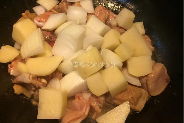 咖喱鸡块饭的做法图解5