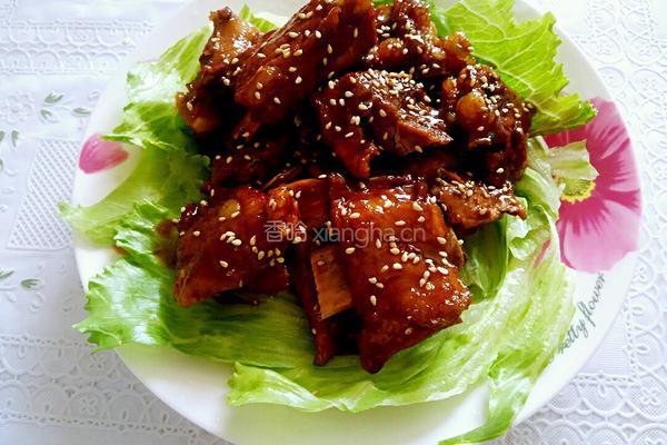 蜜汁排骨的做法图解5