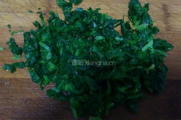 玉米面菜窝头的做法图解3