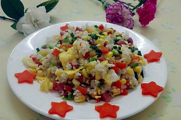 家常扬州炒饭的做法图解12