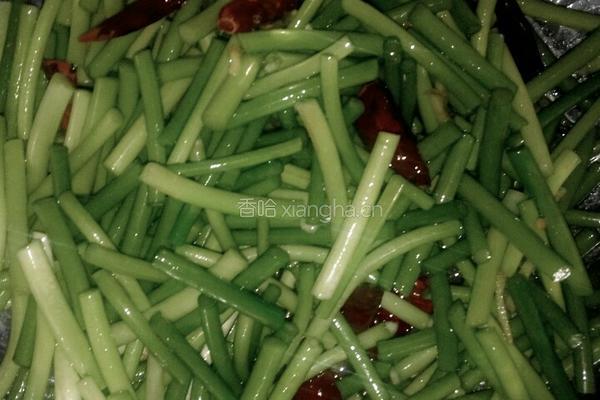 蒜苔炒蛋的做法图解8