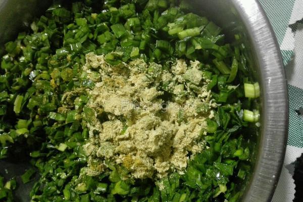 韭菜鸡蛋馅饺子的做法图解8
