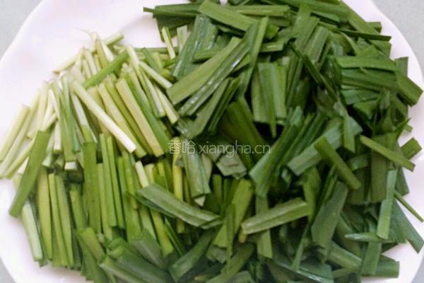韭菜炒豆干的做法图解3