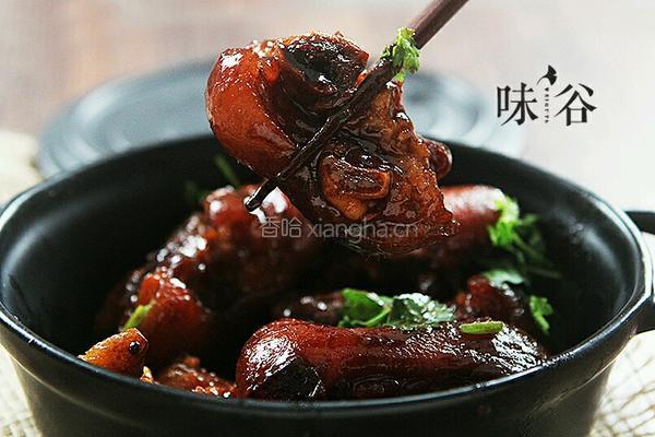 腐乳烧猪蹄的做法图解8