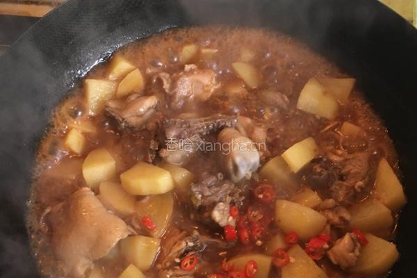 红烧土豆鸡块的做法图解8