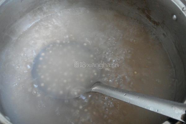 椰奶西米露的做法图解4