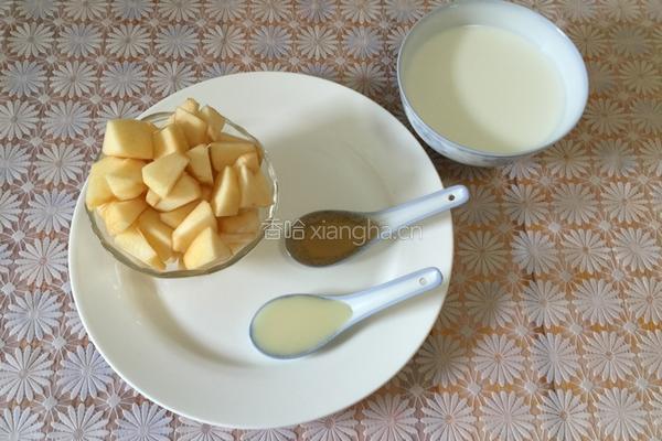 苹果奶昔的做法图解2