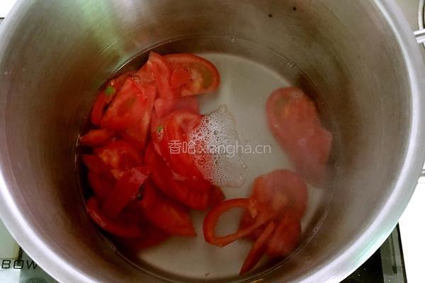 番茄鸡蛋汤的做法图解5